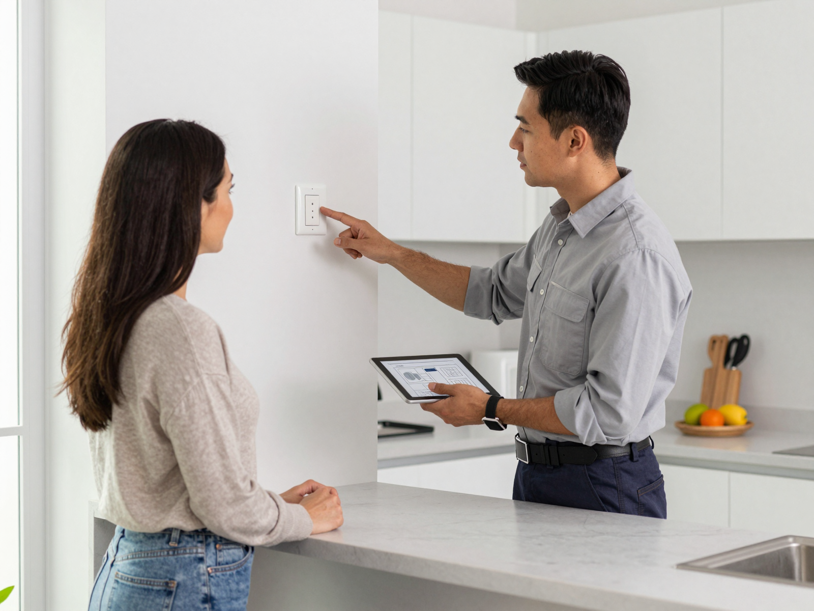 Long's Electrical Services professional electrician at work