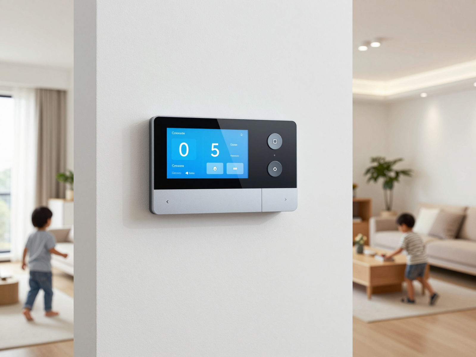 Completed electrical project